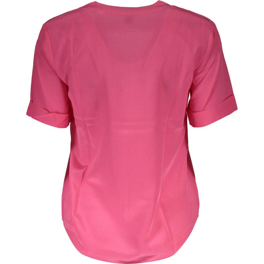 Gant Pink Silk Women TShirt Gant