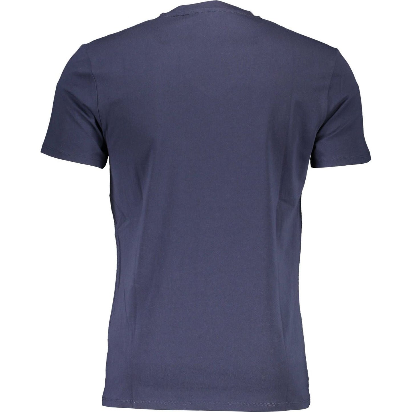 Guess Jeans Blue Cotton Men T-Shirt Guess Jeans