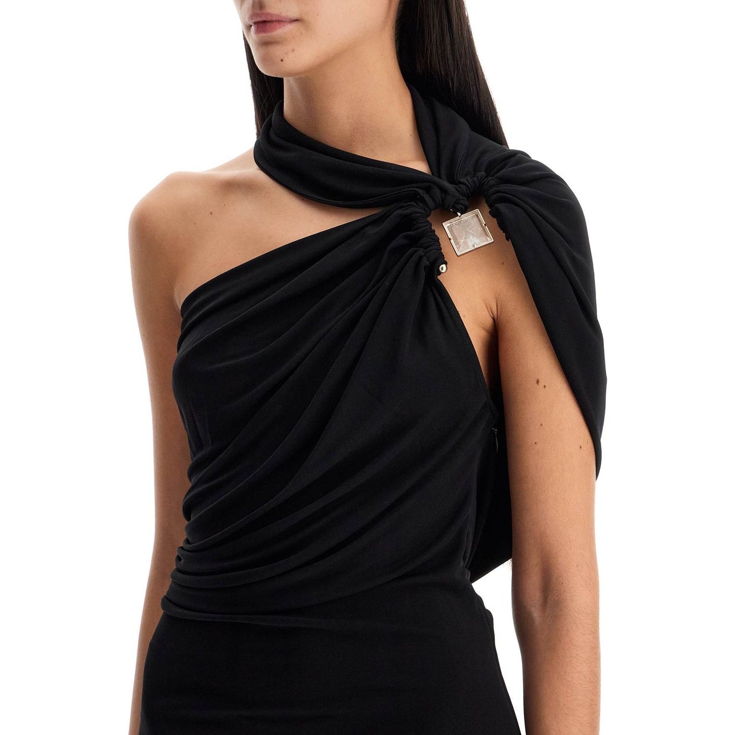 Christopher Esber asymmetric american neckline dress with asym Dresses Christopher Esber