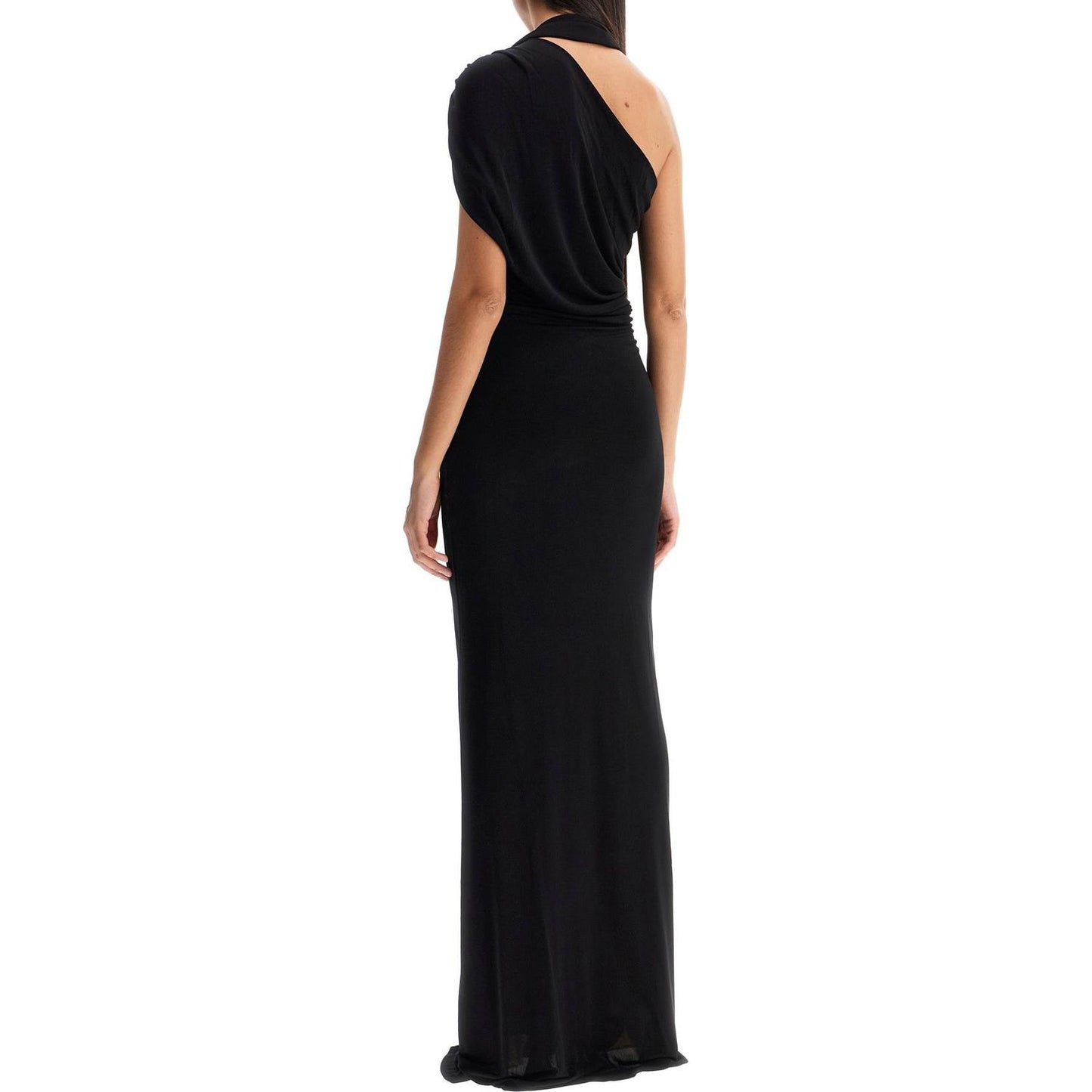 Christopher Esber asymmetric american neckline dress with asym Dresses Christopher Esber