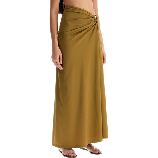 Christopher Esber long lycra skirt with slit Skirts Christopher Esber