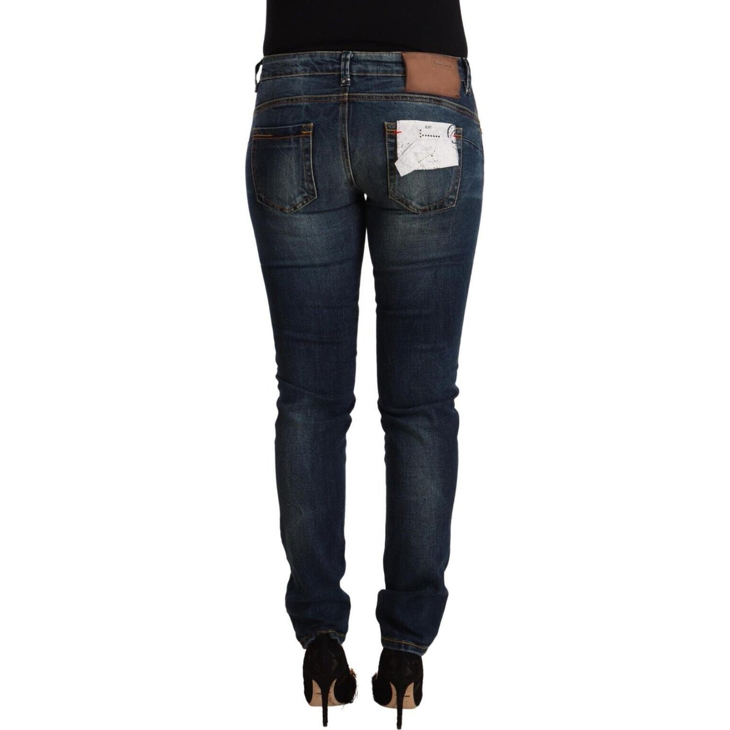 Acht Chic Slim-Fit Low Waist Skinny Jeans Acht