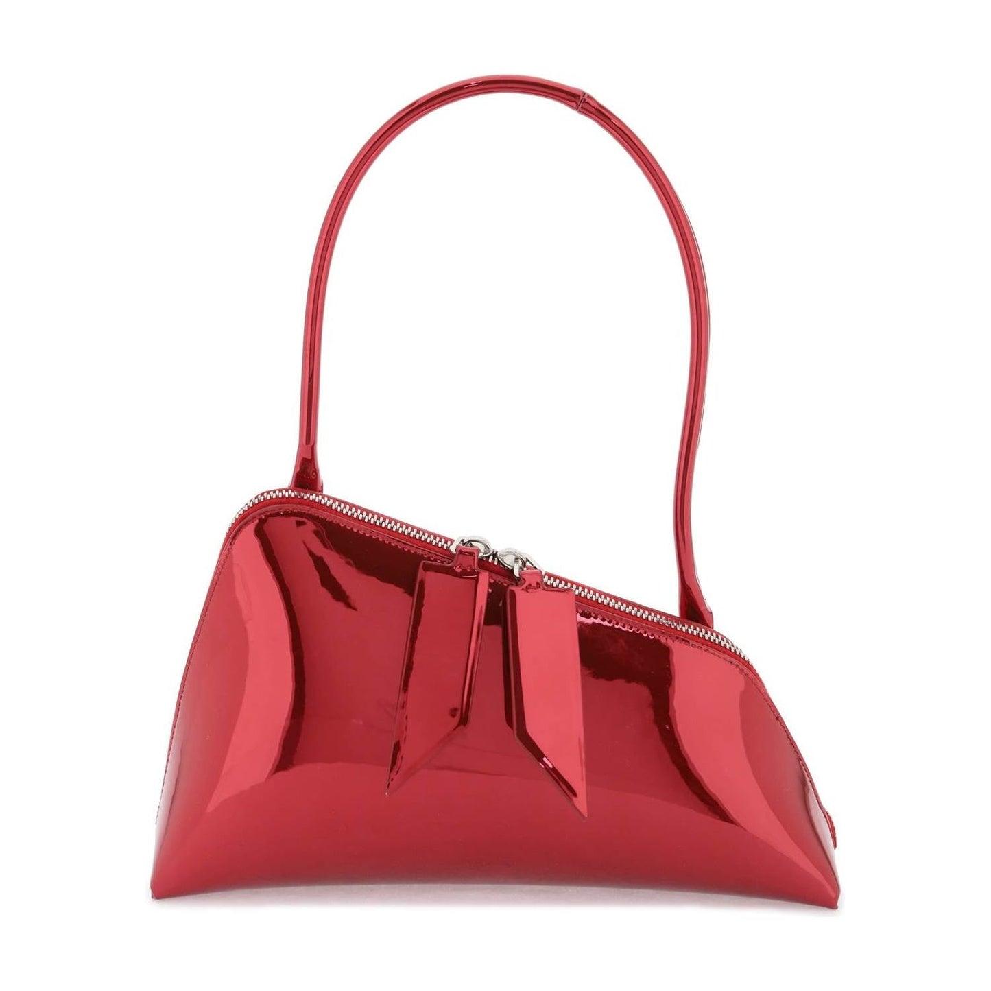 The Attico mirror-effect sunrise shoulder bag Handbag The Attico