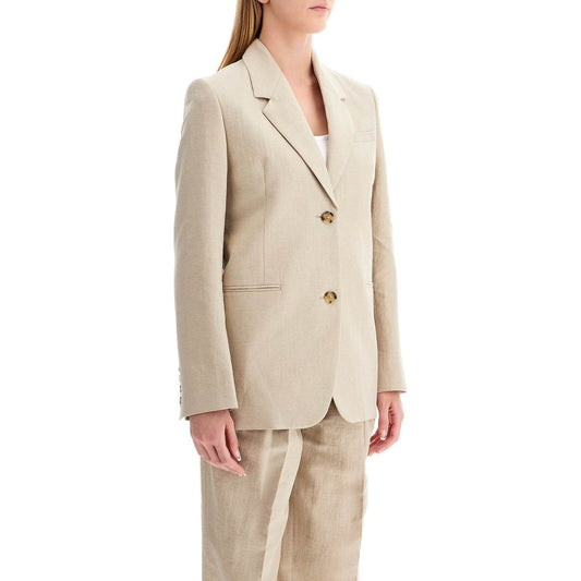 Toteme linen blend blazer for Jackets Toteme