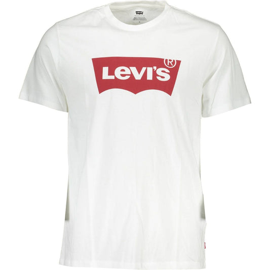 Levi's White Cotton Men T-Shirt Levi's