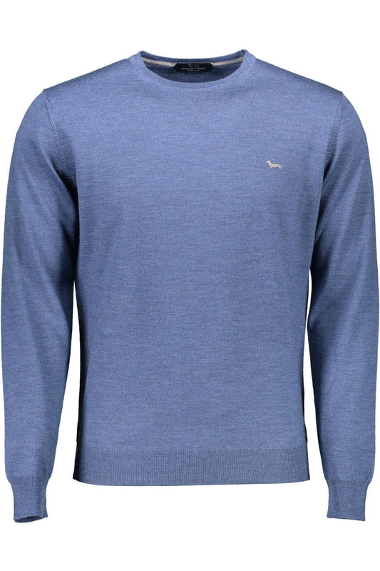 Harmont & Blaine Blue Wool Men Sweater Harmont & Blaine