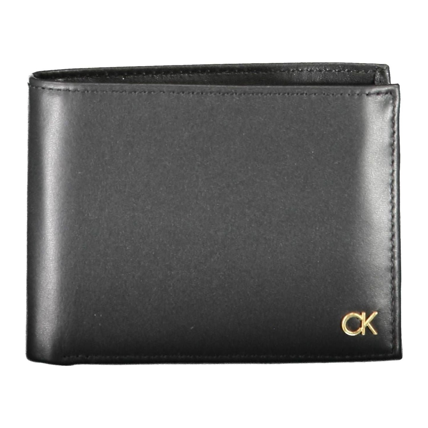 Calvin Klein Black Leather Men Wallet Calvin Klein