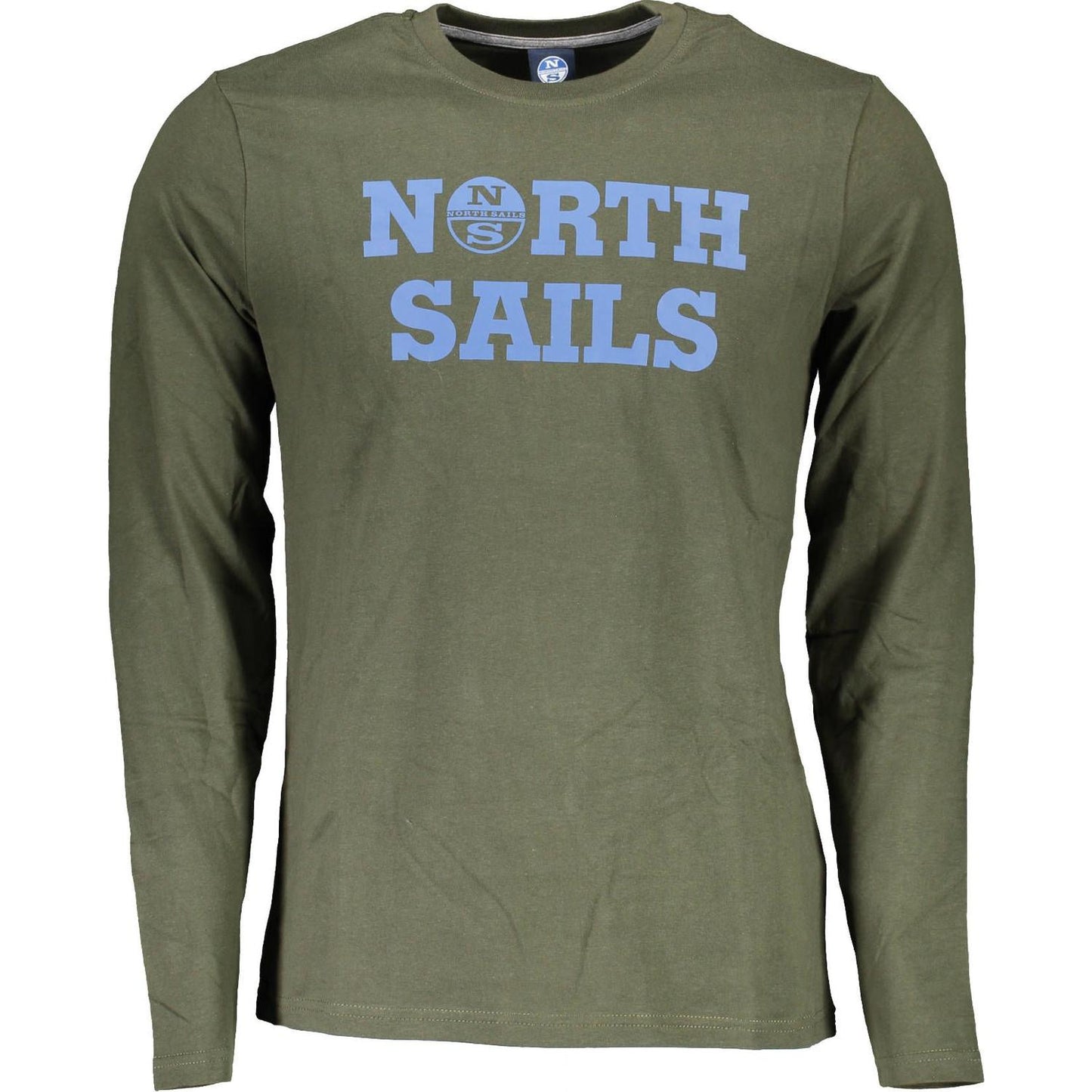 North Sails Green Cotton Men T-Shirt North Sails