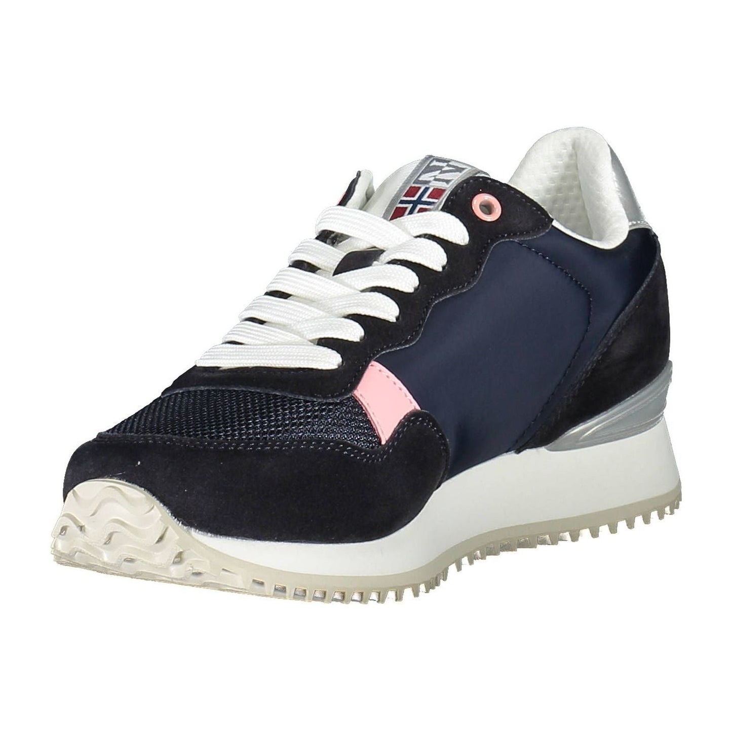 Napapijri Blue Polyester Women Sneaker Napapijri