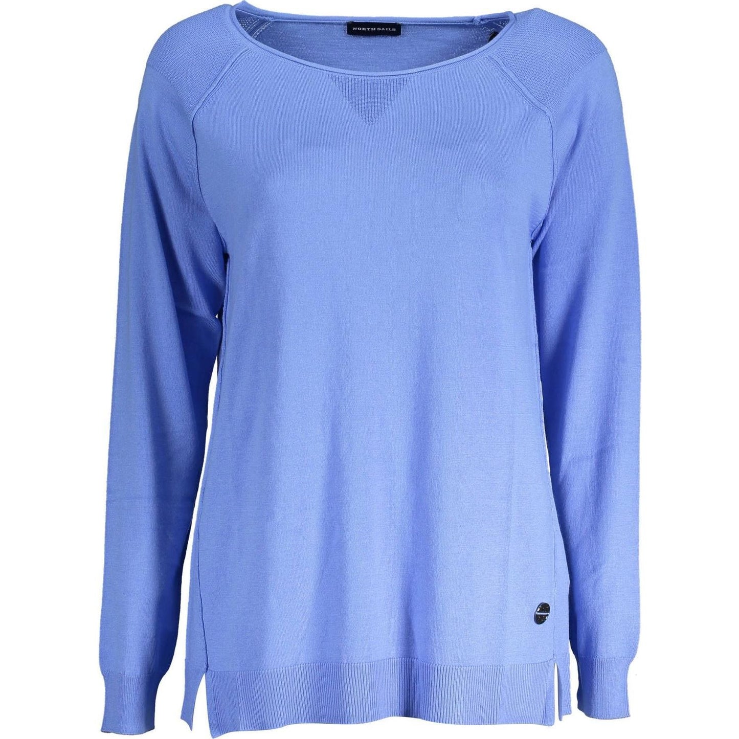 North Sails Light Blue Viscose Women Sweater North Sails