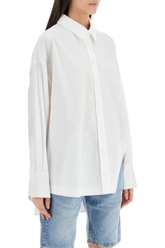 The Attico asymmetric oversized shirt Topwear The Attico