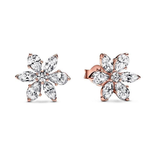 PANDORA JEWELS Mod. SPARKLING HERBARIUM CLUSTER Earrings PANDORA