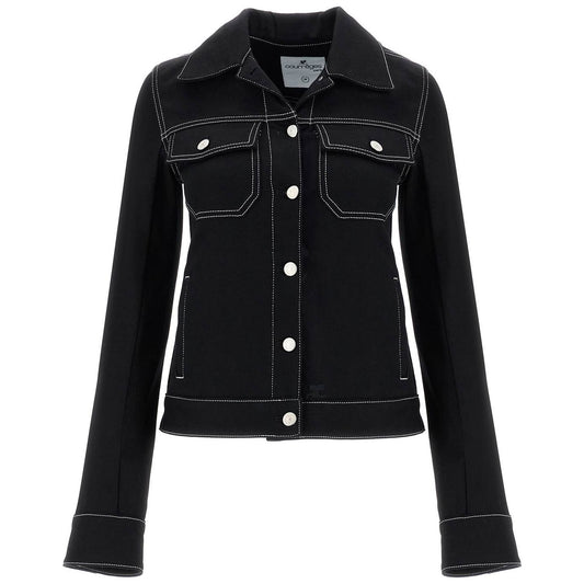 Courreges denim women trucker jacket Jackets Courreges