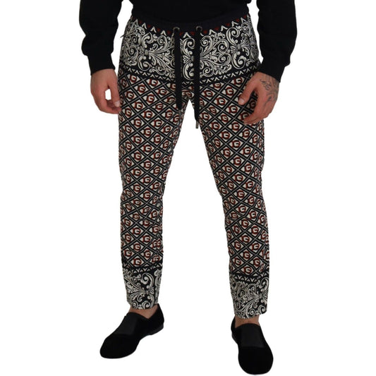 Dolce & Gabbana Elegant Multicolor Jogging Trousers Dolce & Gabbana