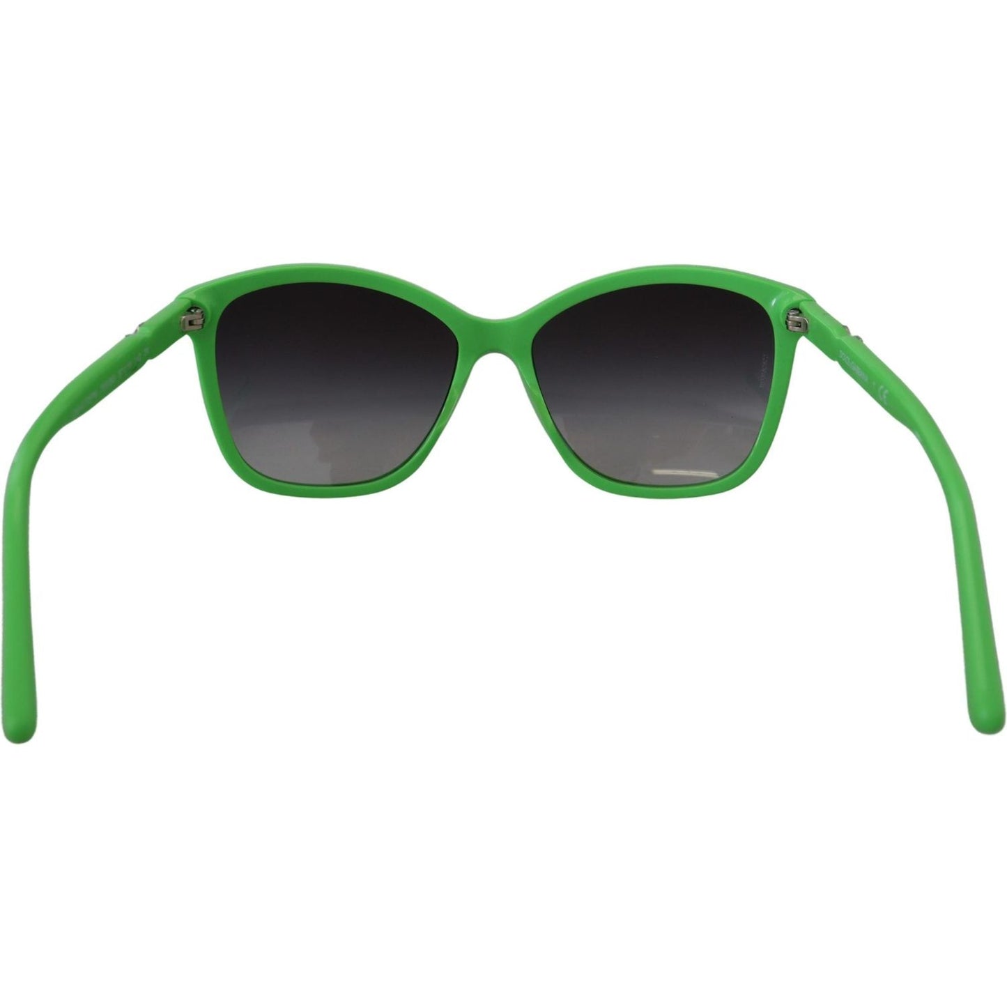 Dolce & Gabbana Chic Green Acetate Round Sunglasses Dolce & Gabbana