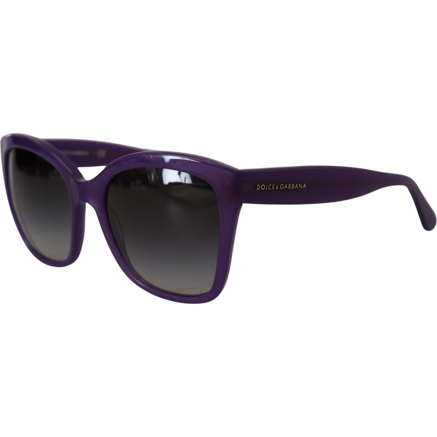 Dolce & Gabbana Elegant Purple Gradient Lens Sunglasses Dolce & Gabbana