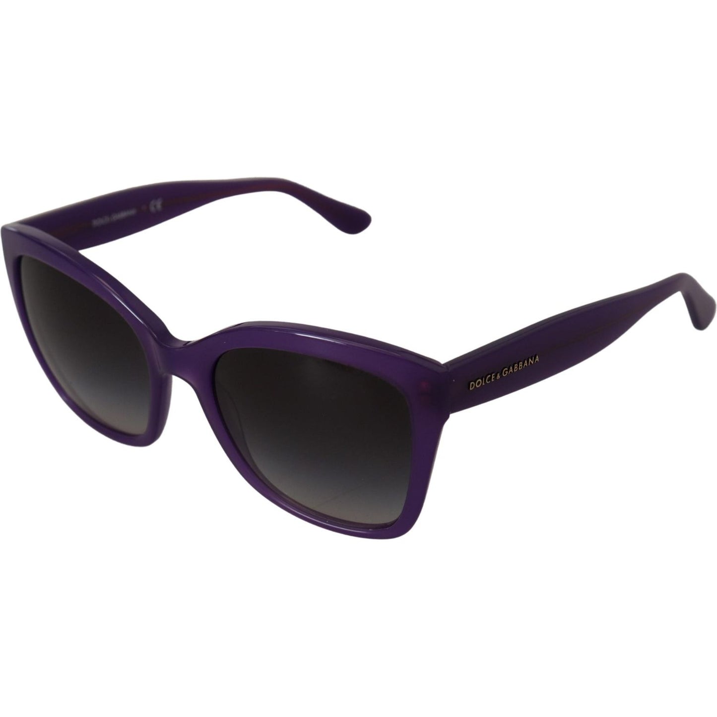 Dolce & Gabbana Elegant Purple Gradient Lens Sunglasses Dolce & Gabbana