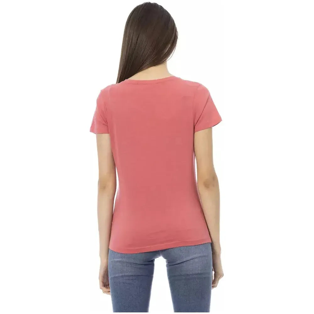 Trussardi Action Multicolor Cotton Women Top Trussardi Action