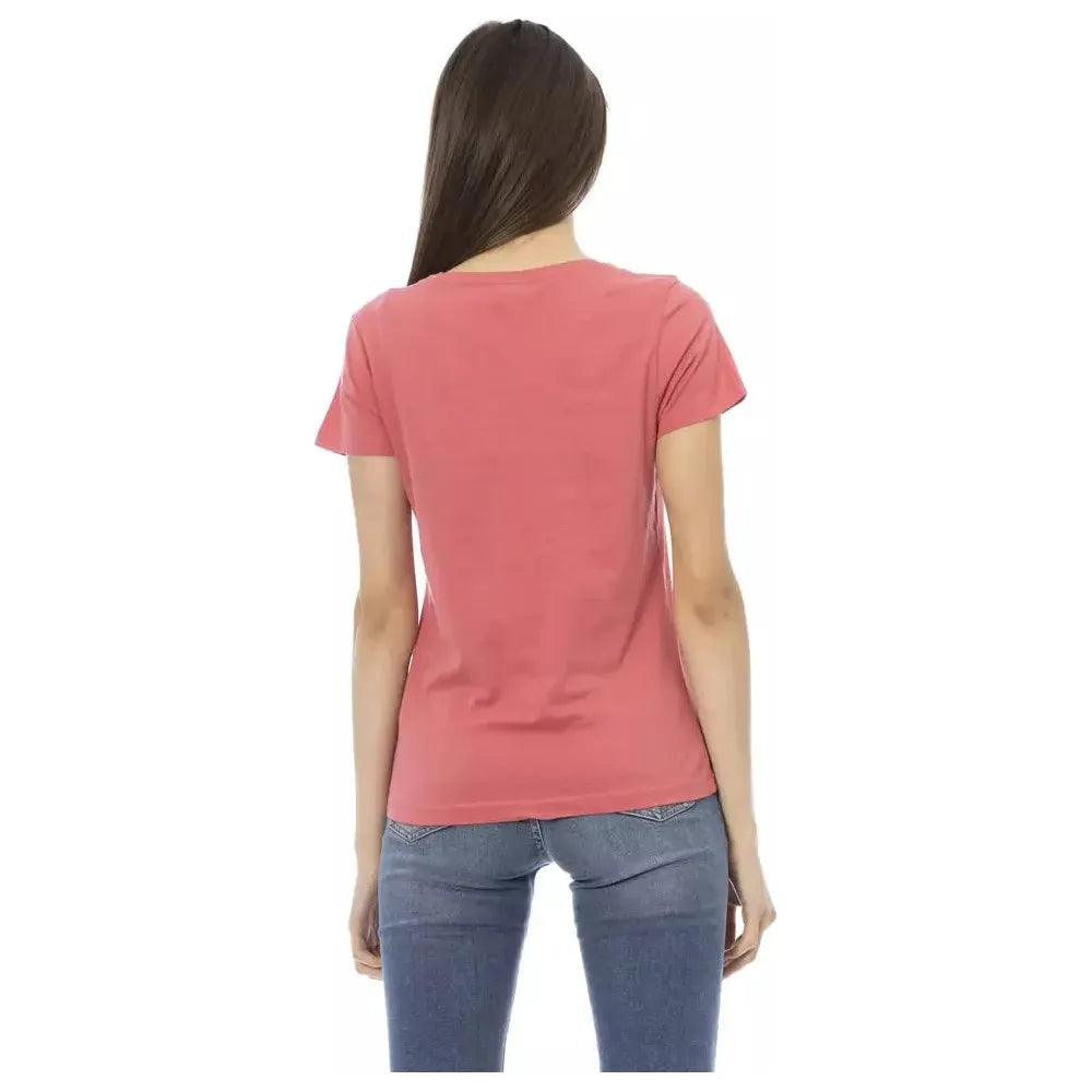 Trussardi Action Multicolor Cotton Women Top Trussardi Action