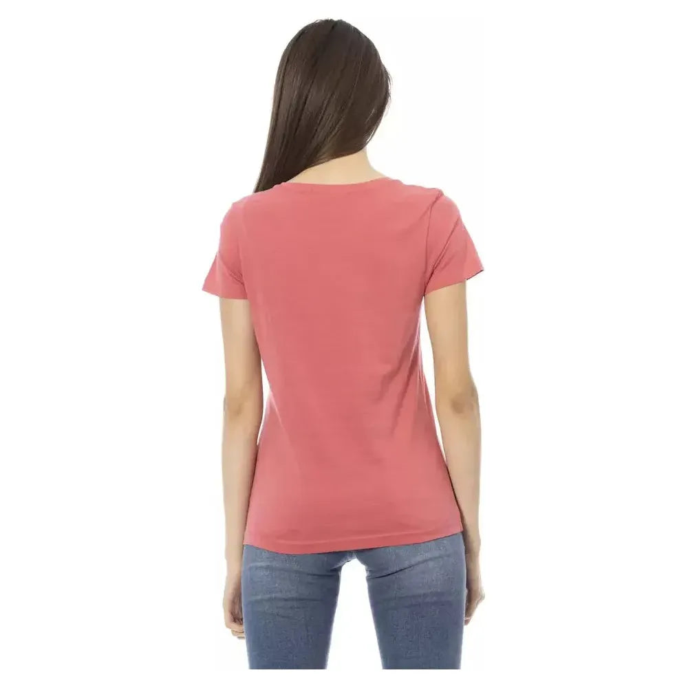 Trussardi Action Multicolor Cotton Women Top Trussardi Action