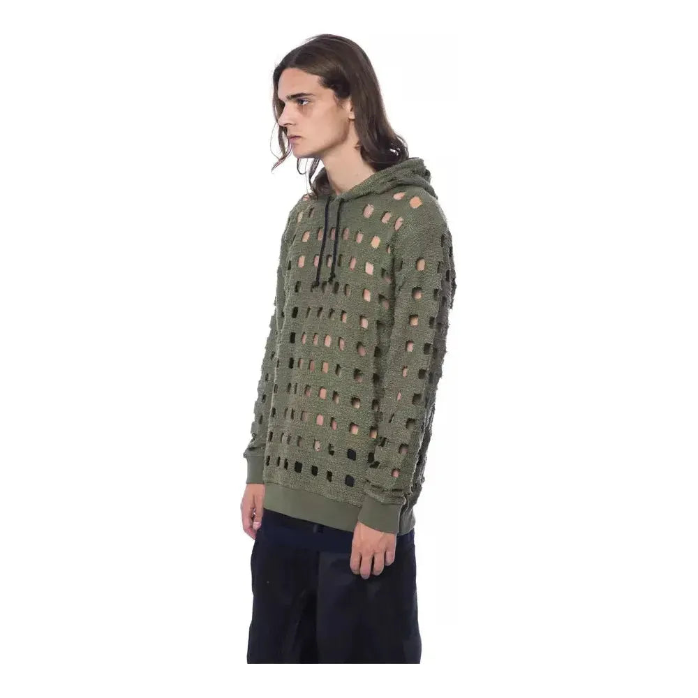 Nicolo Tonetto Army Cotton Men Sweater Nicolo Tonetto