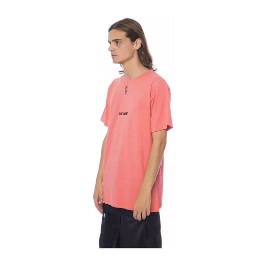 Nicolo Tonetto Pink Cotton Men T-Shirt Nicolo Tonetto