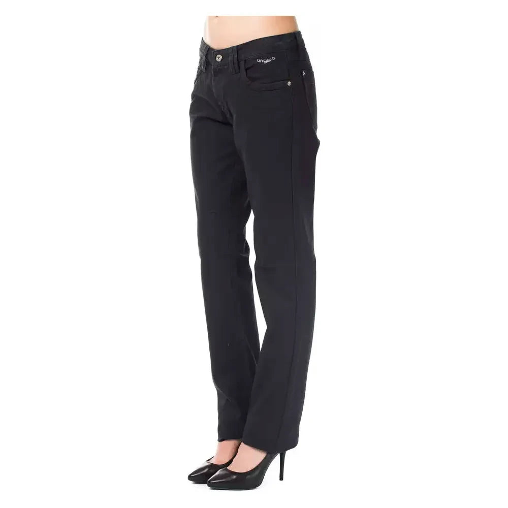 Ungaro Fever Blue Cotton Women Jeans Ungaro Fever