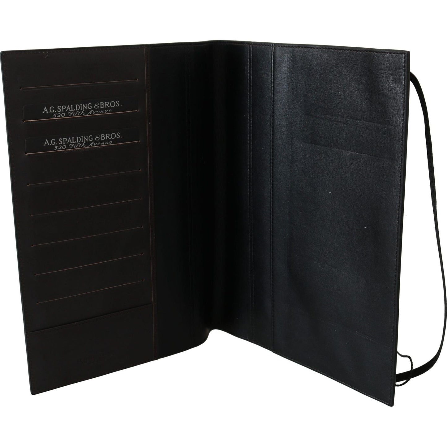 A.G. Spalding & Bros Elegant Leather Passport Wallet - Sleek Travel Essential A.G. Spalding & Bros