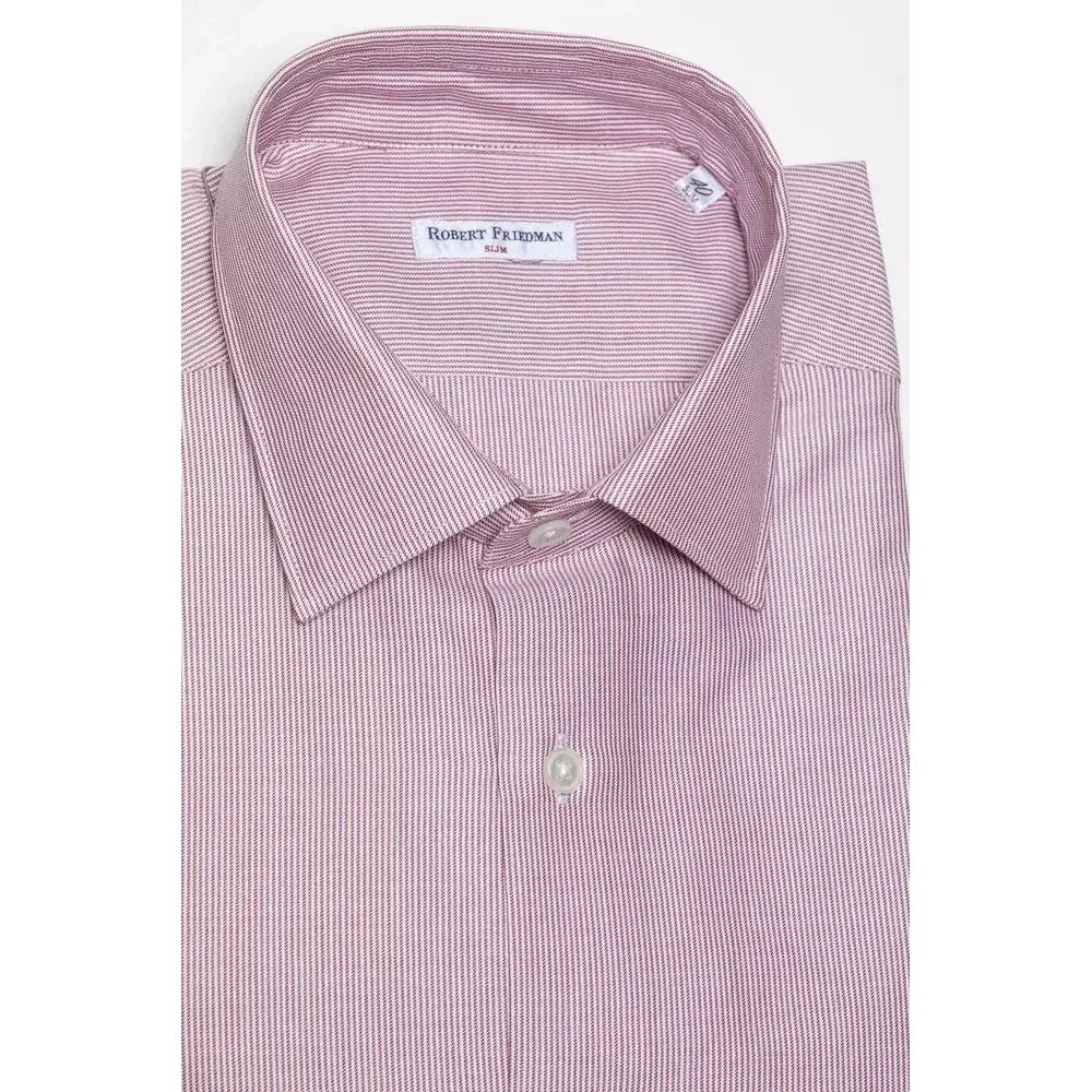 Robert Friedman Multicolor Cotton Men Shirt Robert Friedman