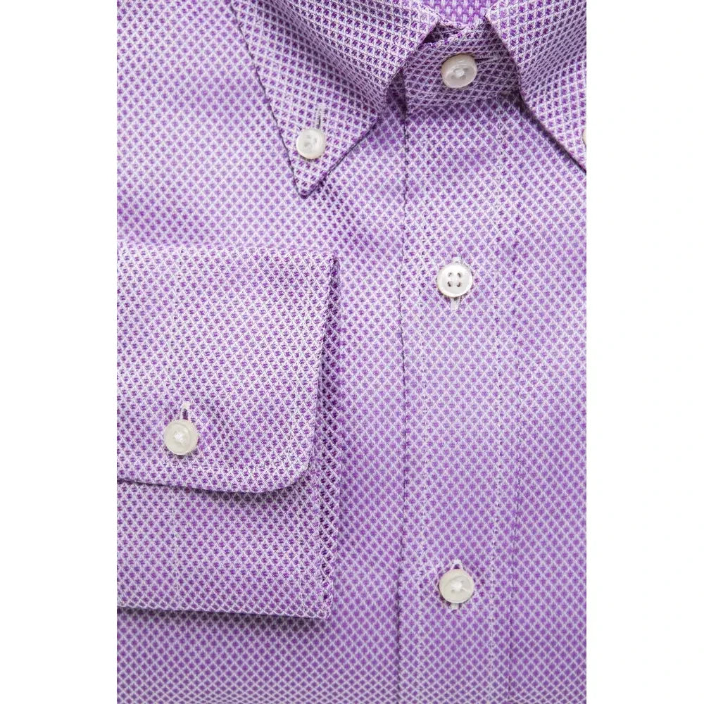 Robert Friedman Multicolor Cotton Men Shirt Robert Friedman