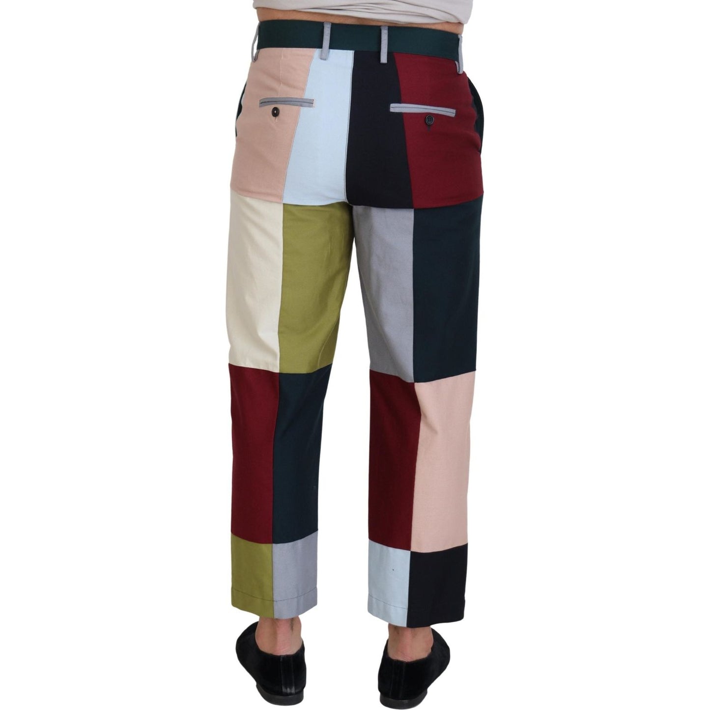 Dolce & Gabbana Stunning Multicolor Patchwork Pants Dolce & Gabbana