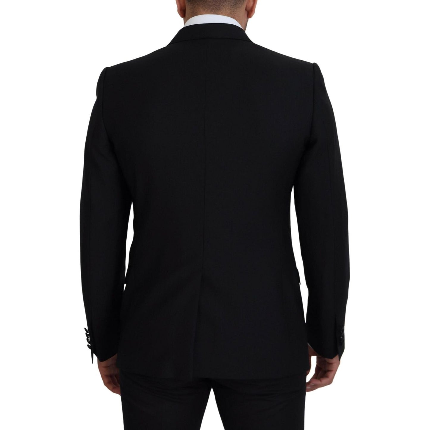 Dolce & Gabbana Elegant Martini Black Formal Blazer Dolce & Gabbana