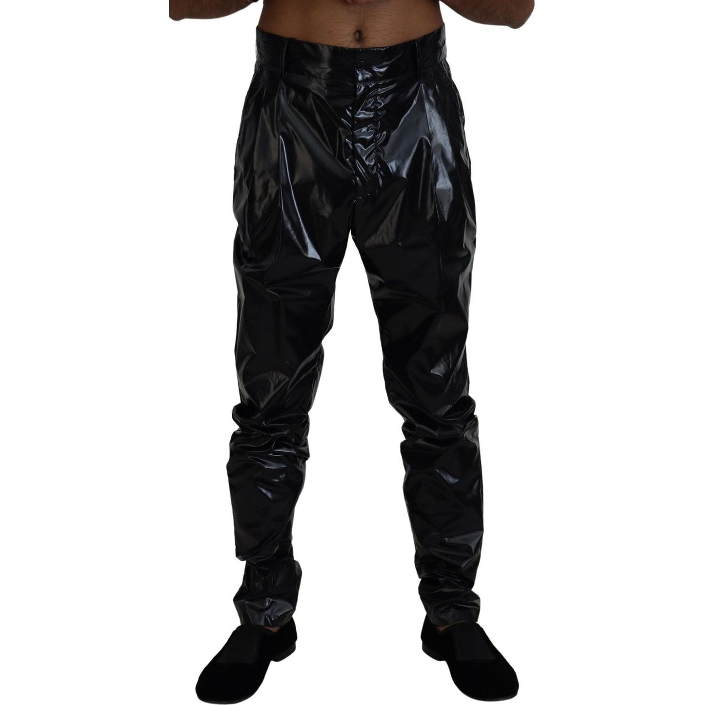 Dolce & Gabbana Sleek Italian Black MainLine Pants Dolce & Gabbana