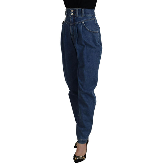 Dolce & Gabbana Elegant High Waist Blue Jeans Dolce & Gabbana