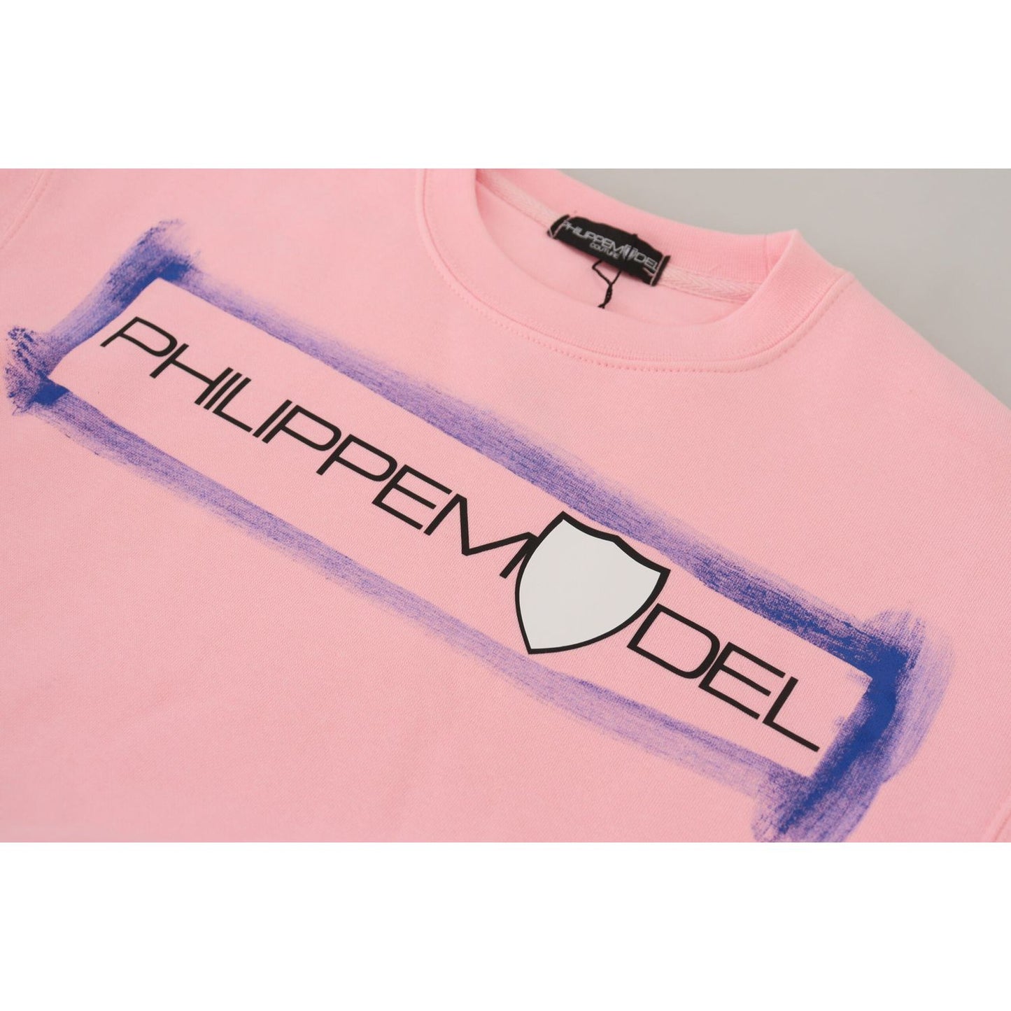 Philippe Model Elegant Pink Long Sleeve Pullover Sweater Philippe Model