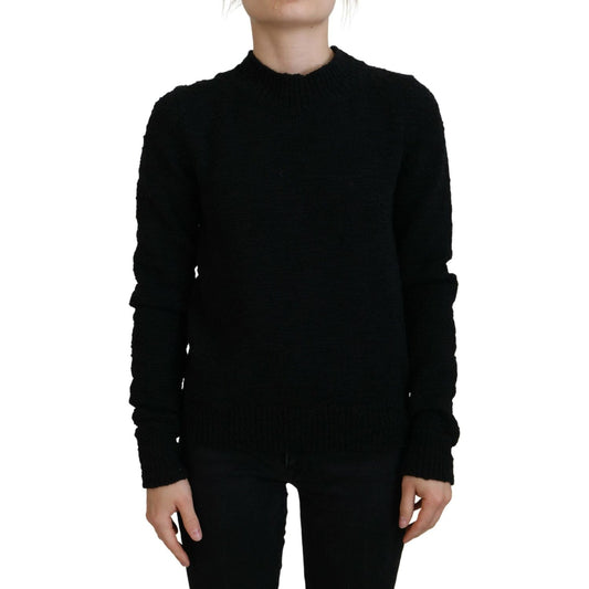 Dolce & Gabbana Elegant Virgin Wool Pullover Sweater Dolce & Gabbana