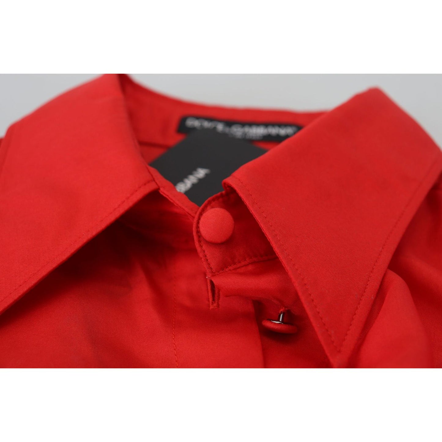 Dolce & Gabbana Elegant Silk Collared Long Sleeve Polo Top Dolce & Gabbana