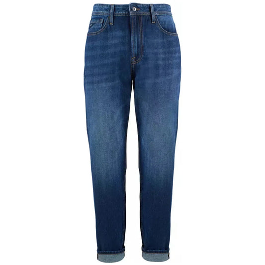 Yes Zee Blue Cotton Men's Jean Yes Zee