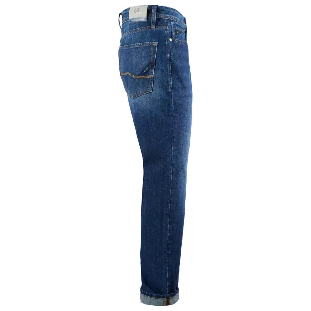 Yes Zee Blue Cotton Men's Jean Yes Zee