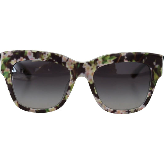 Dolce & Gabbana Elegant Black Multicolor Gradient Sunglasses Dolce & Gabbana