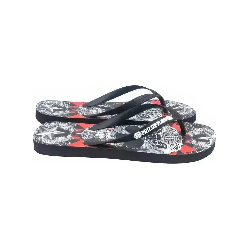 Philipp Plein Multicolor Polyester Women Sandal Philipp Plein