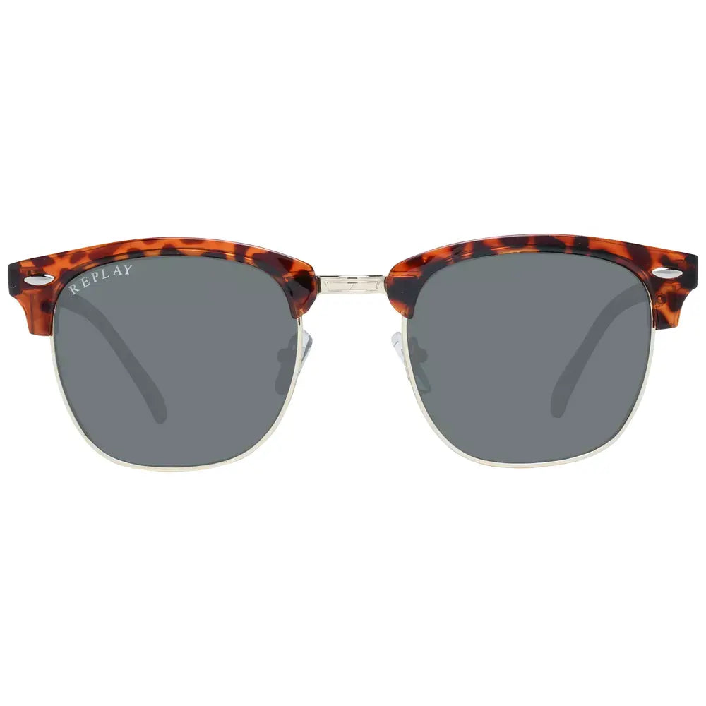 Replay Brown Unisex Sunglasses Replay