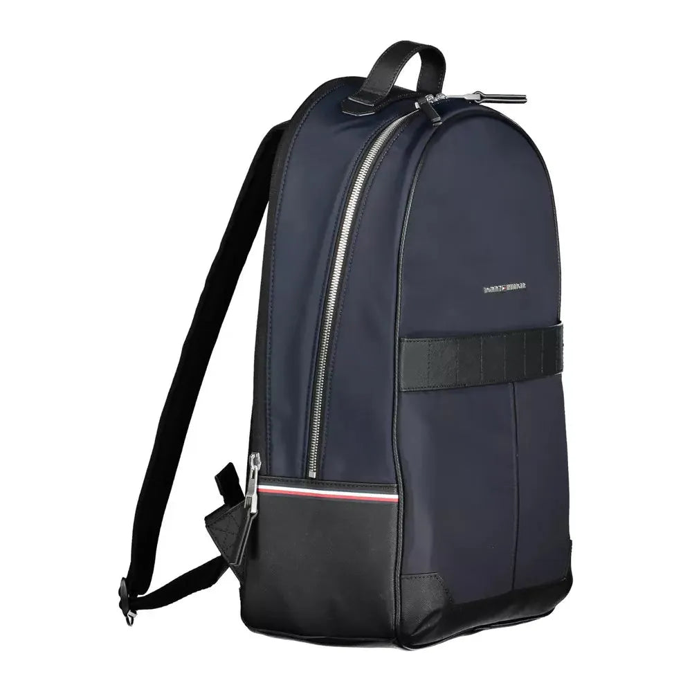 Tommy Hilfiger Blue Polyester Men Backpack Tommy Hilfiger