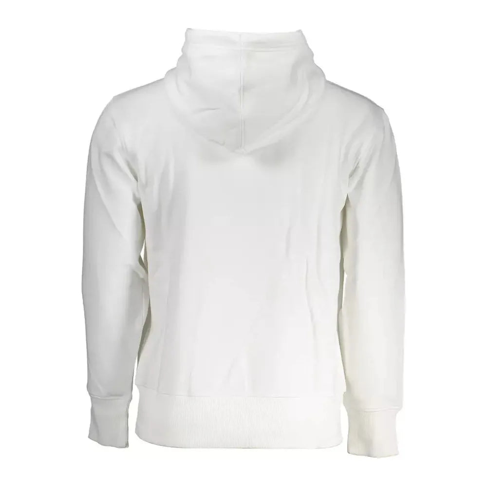 Calvin Klein White Cotton Men Sweater Calvin Klein