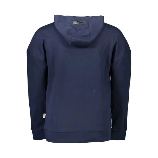 Plein Sport Blue Cotton Men Sweater Plein Sport