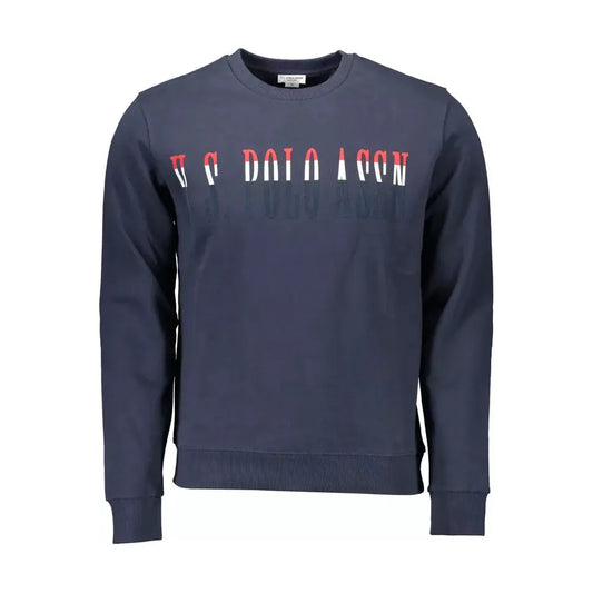 U.S. POLO ASSN. Blue Cotton Men Sweater U.S. POLO ASSN.