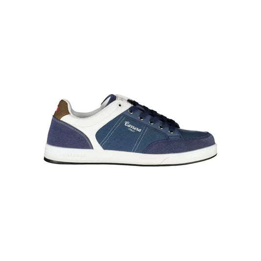 Carrera Blue Eco Leather Men Sneaker Carrera