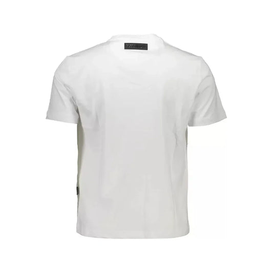 Plein Sport White Cotton Men T-Shirt Plein Sport