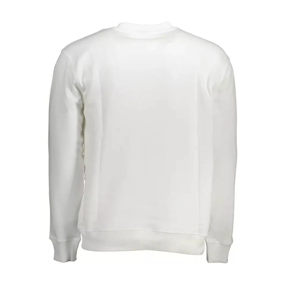 North Sails White Cotton Men Sweater North Sails