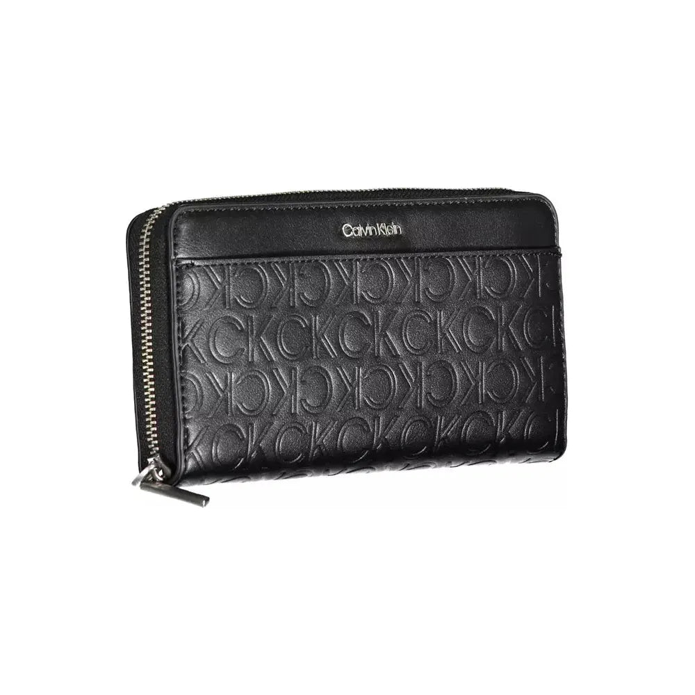 Calvin Klein Black Polyethylene Women Wallet Calvin Klein